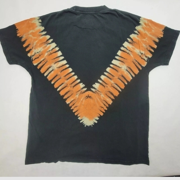 NWT Rose in Good Faith black tie dye skull tshirt. - Picture 3 of 4